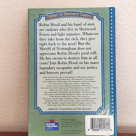 2006 The Adventures of Robin Hood by Howard Pyle Treasury of Illustrated Classic - Picture 4 of 10